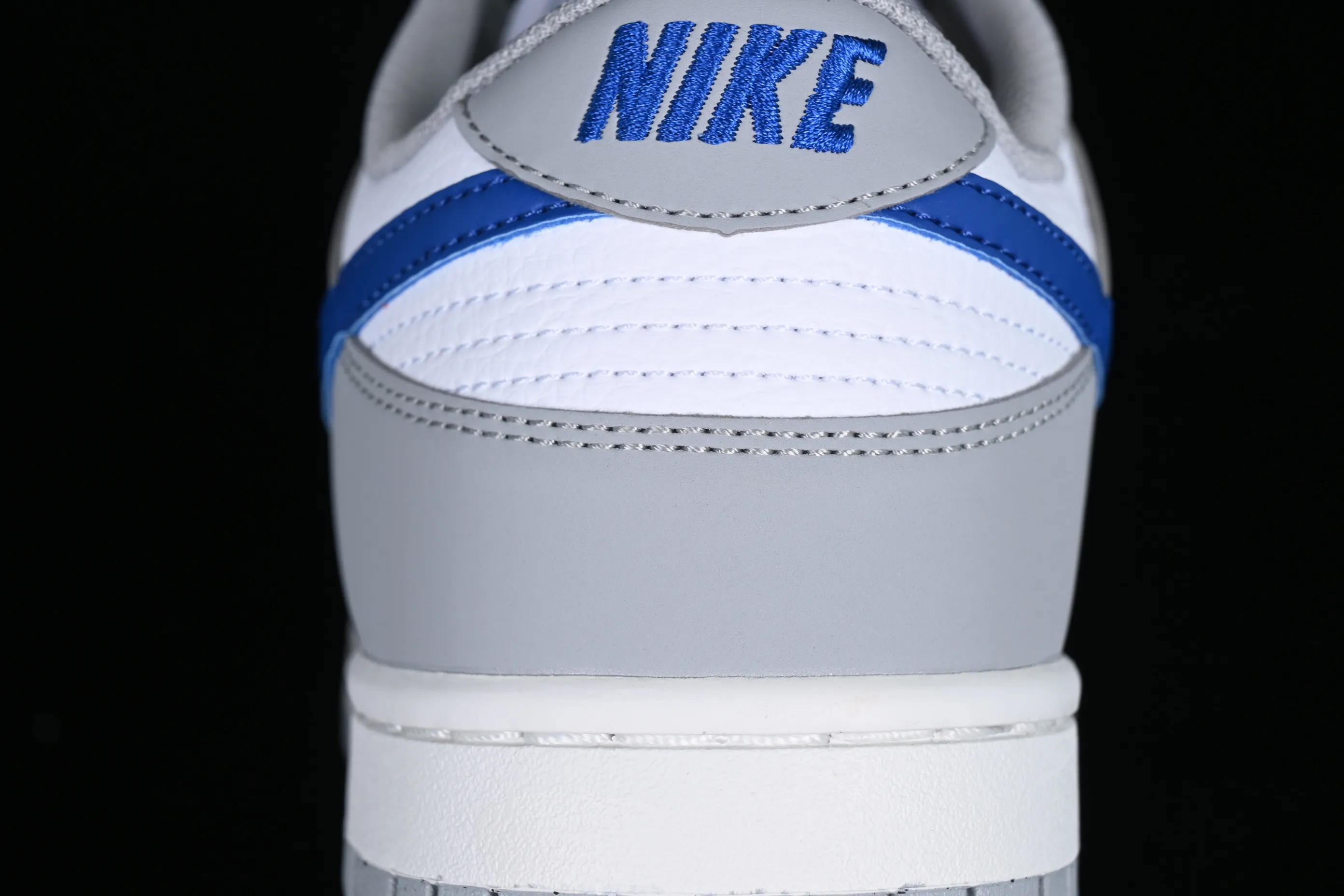 All categories Nk SB Dunk series Nk SB Dunk Low low-top sneakers Nk Dunk Low "Grey Royal Blue" white gray blue low-top casual sports skateboard shoes FN3878-001